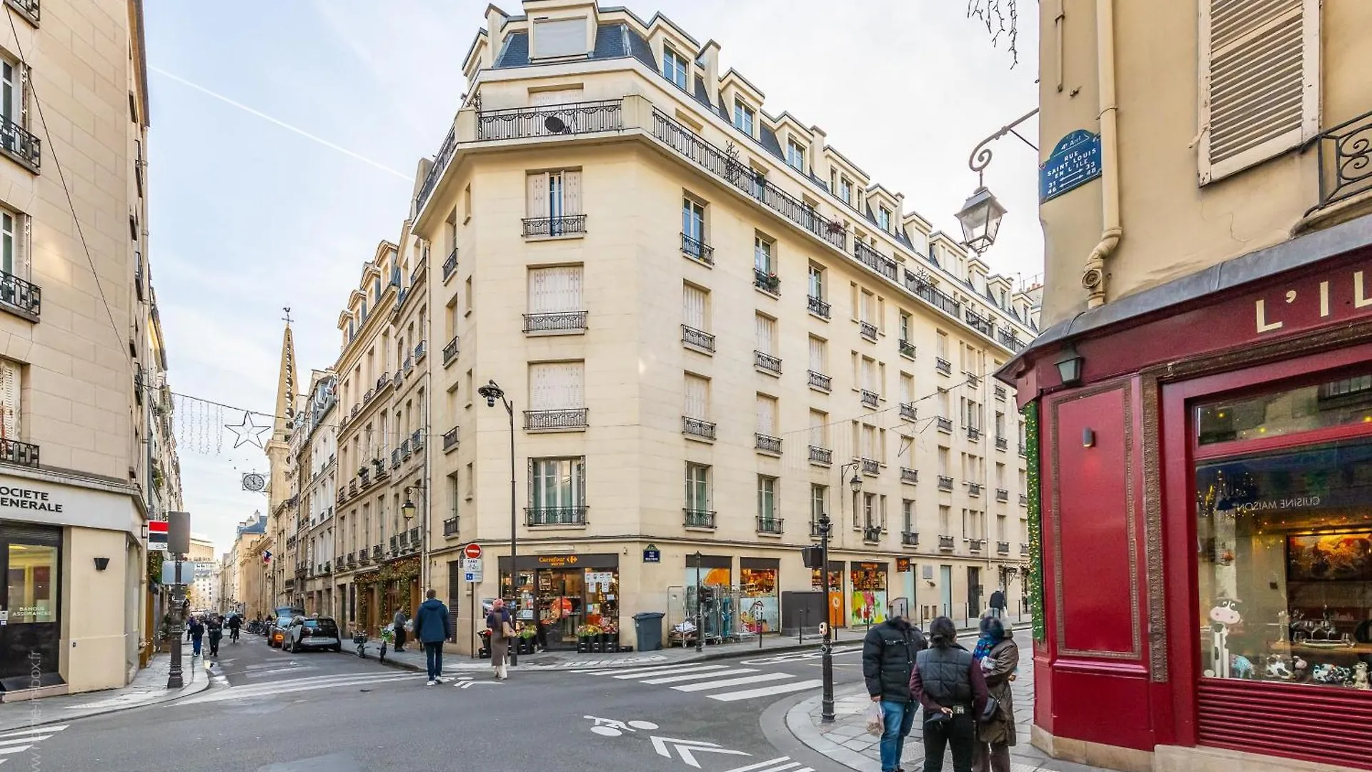 Superbe Studette Au Coeur De L'Ile Saint Louis - 1 Personne Apartment Paris